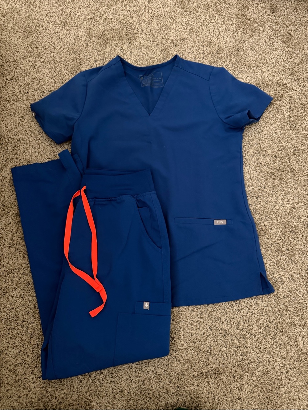 FIGS Women's Scrub Set Royal Blue